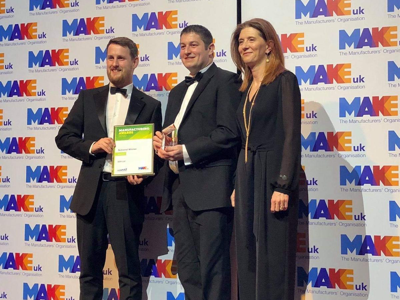 SEA Wins Business Innovation of the Year at National Manufacturing Awards