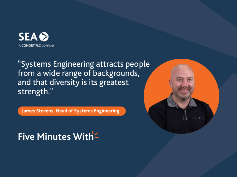 Five Minutes with James Stevens