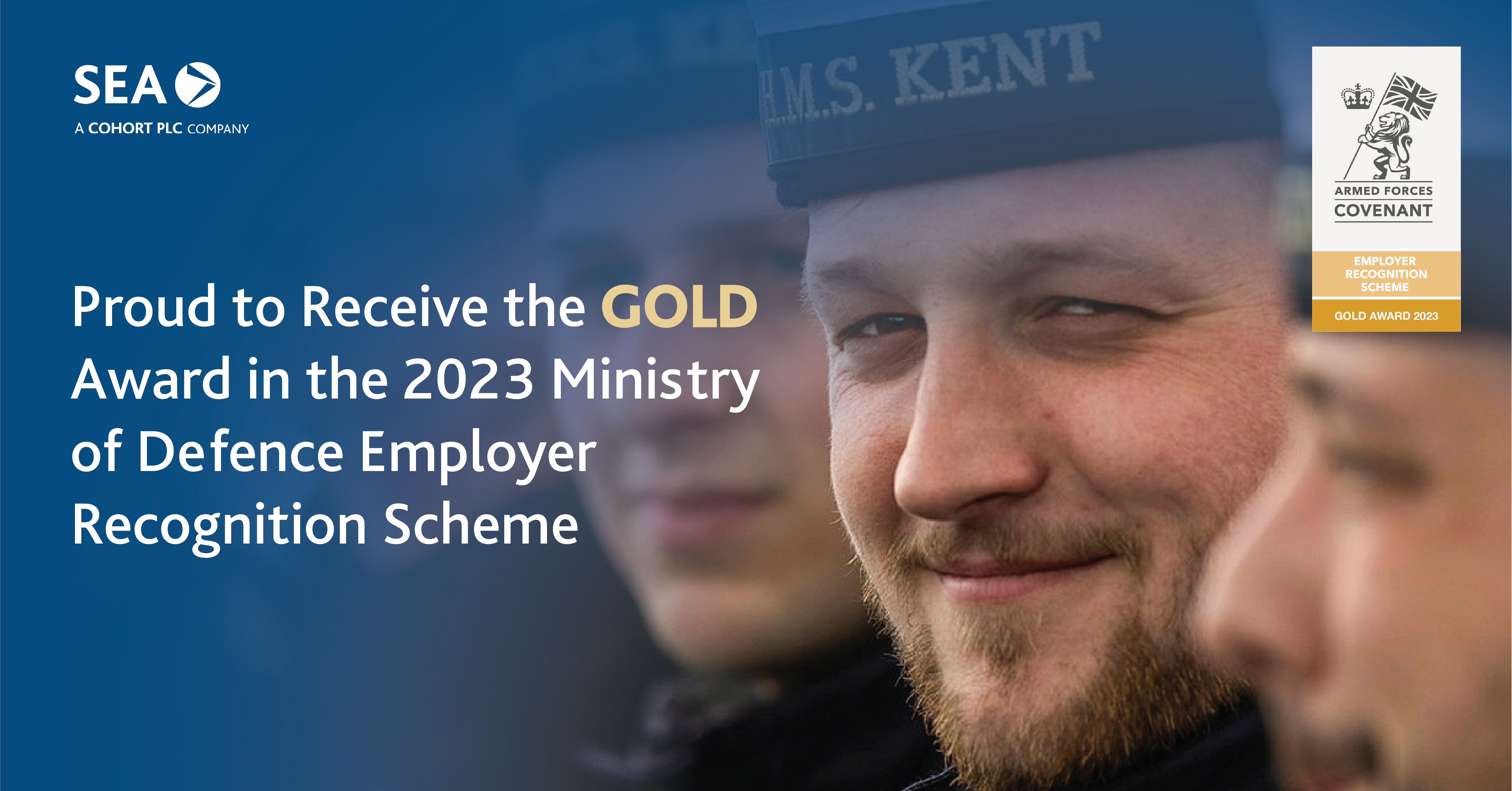 SEA Awarded Highest Badge of Honour for Armed Forces Community Support