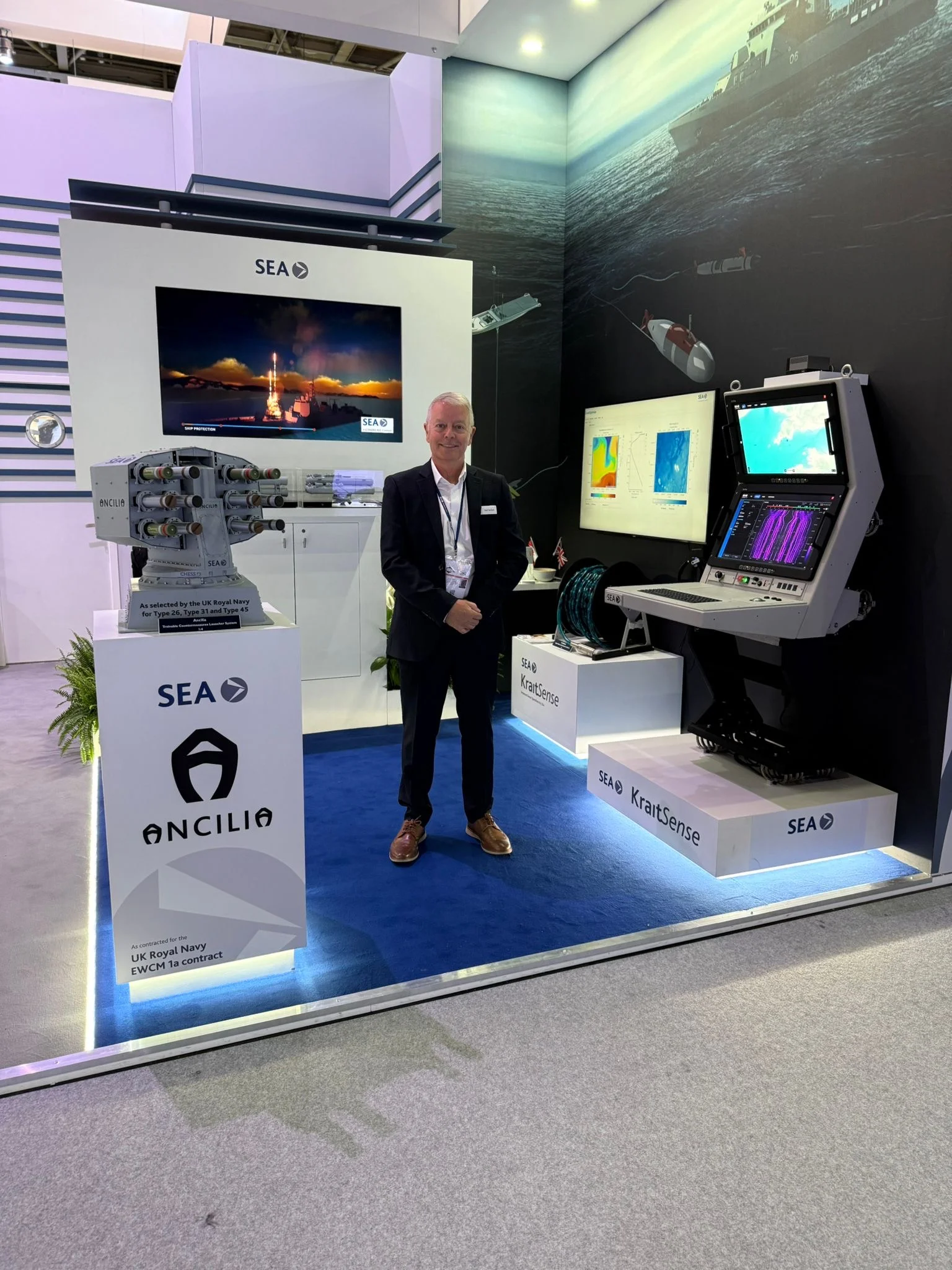 Neil At DSEI