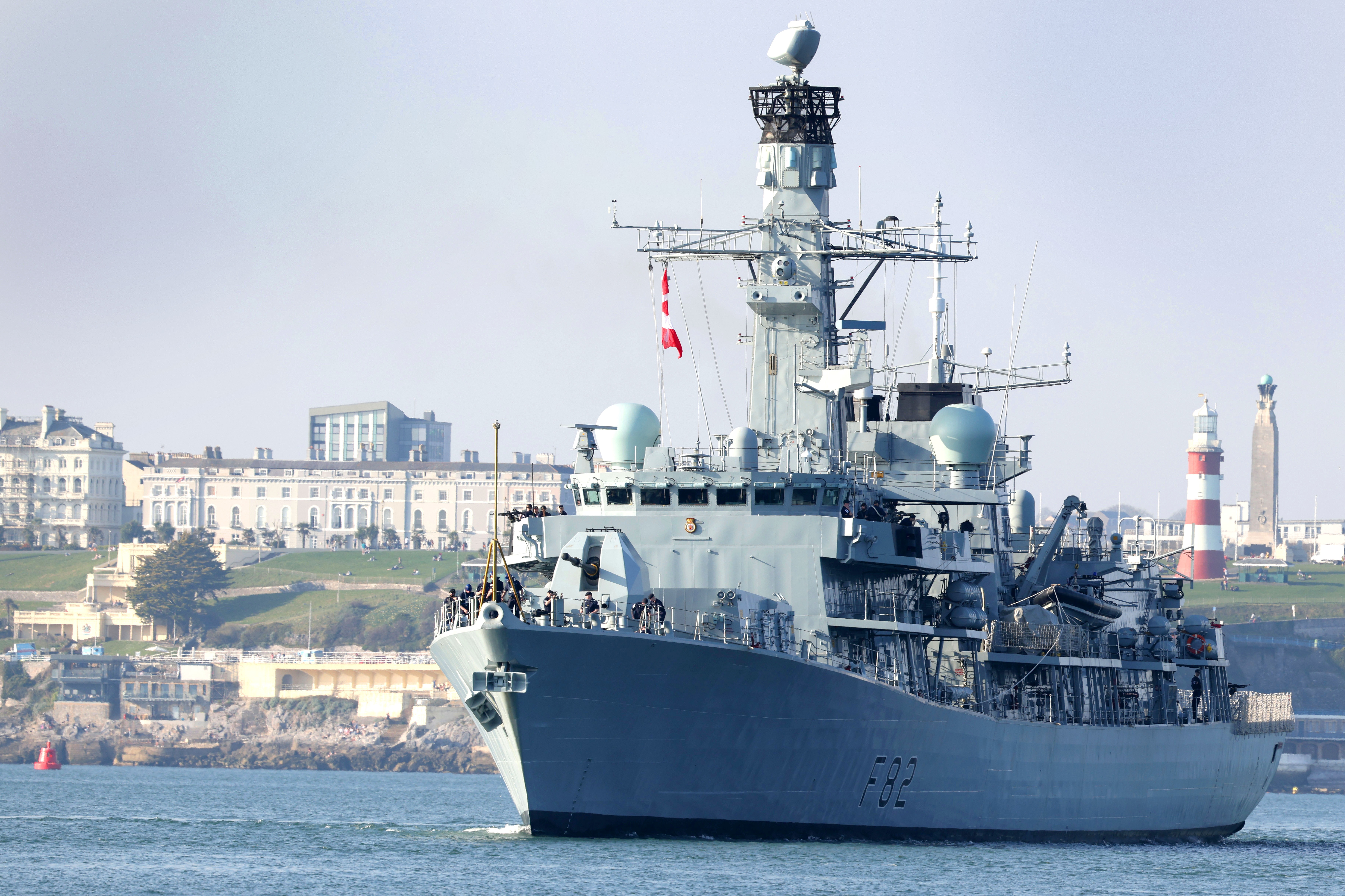 HMS Somerset T23 Frigate