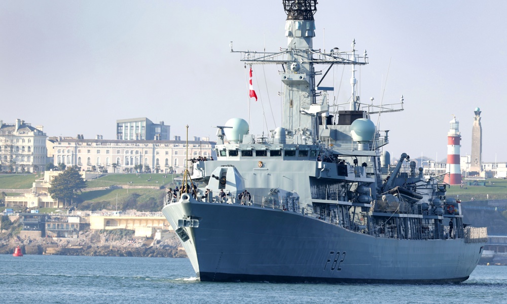 HMS Somerset T23 Frigate