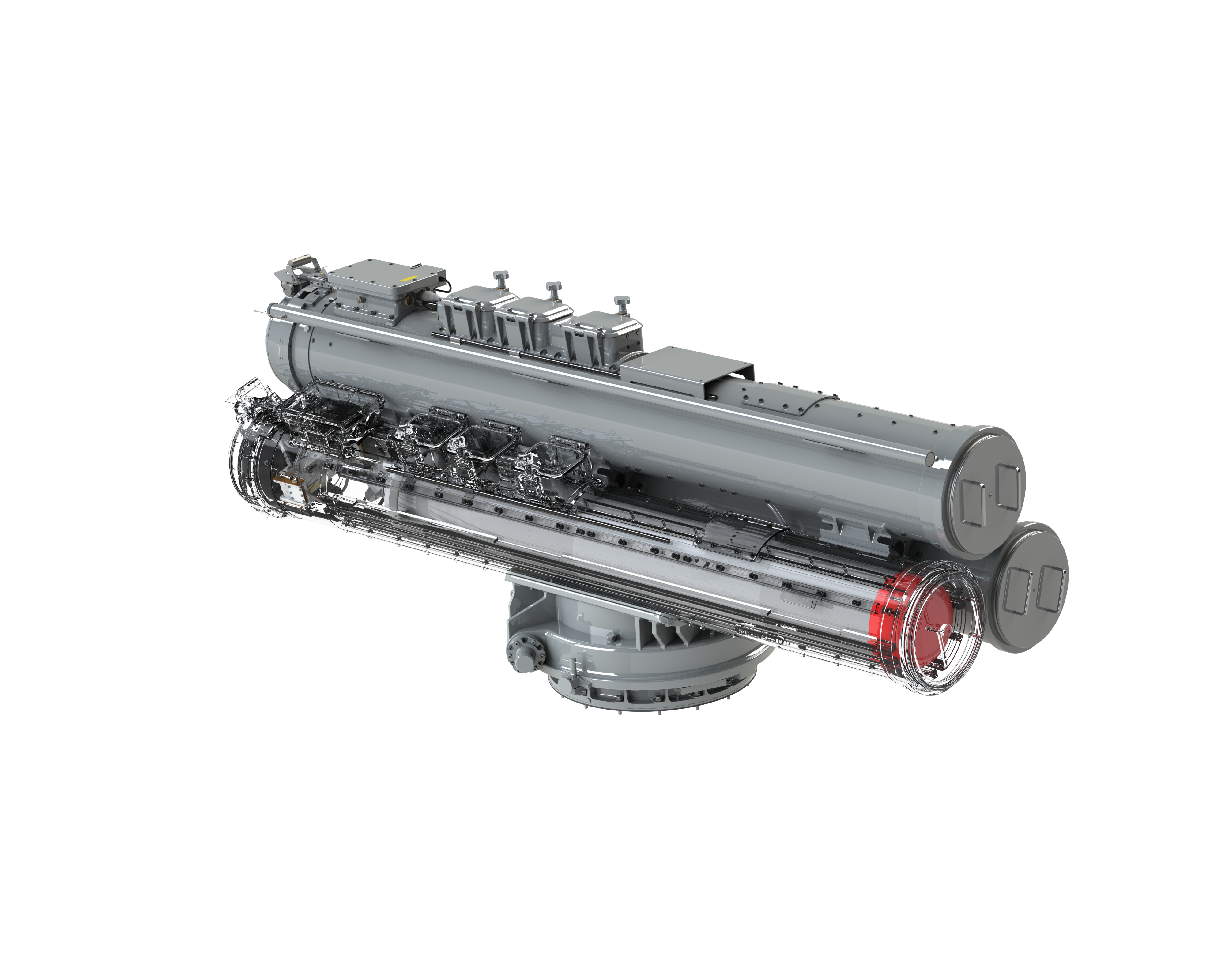 Triple trainable launcher