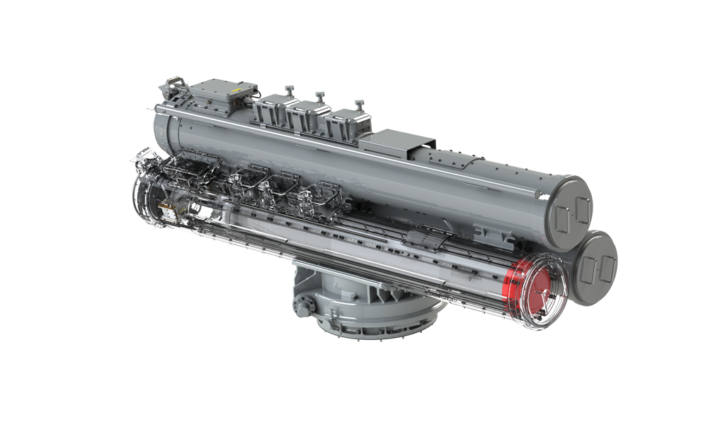 Triple trainable launcher