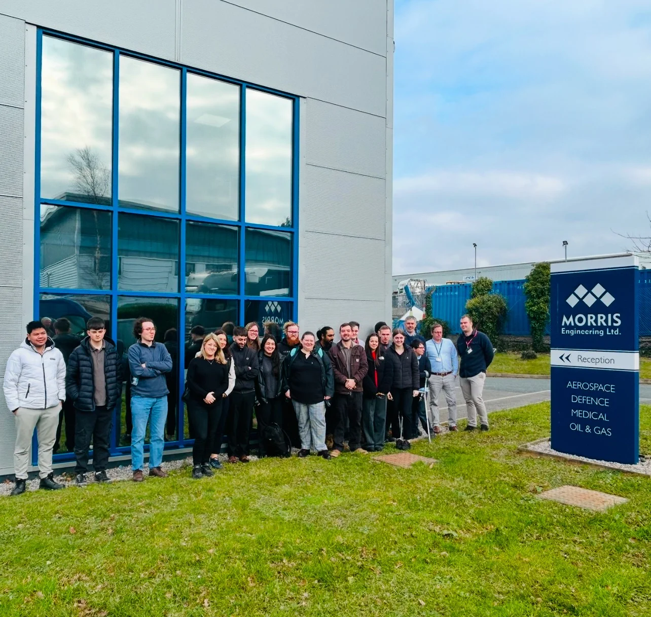 Emerging Talent Visit to Morris Engineering