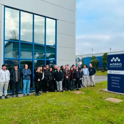 Emerging Talent Visit to Morris Engineering