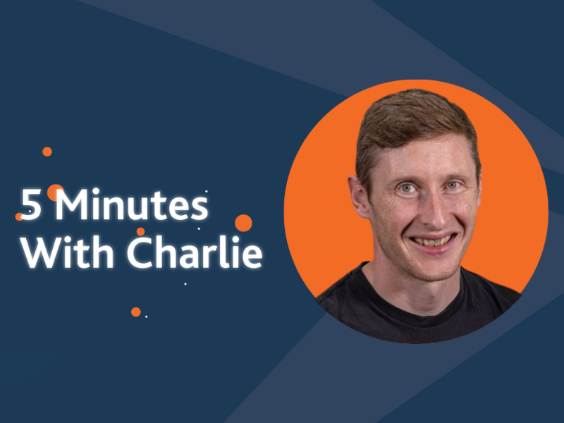 Five minutes with Charlie Pearson