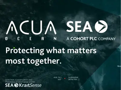 SEA and ACUA Ocean Sign MoU to Explore Deployment of Integrated ASW and ISR Capabilities Using Uncrewed Surface Vessels